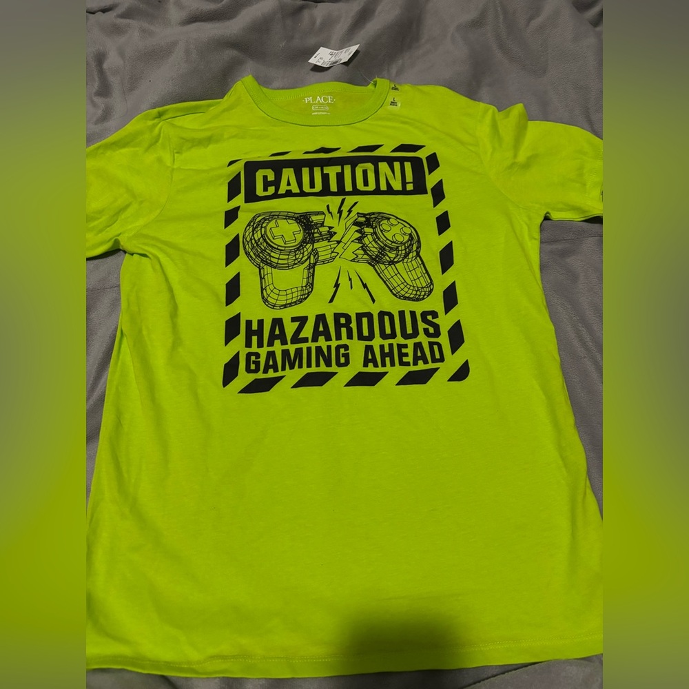 Graphic gaming shirt
